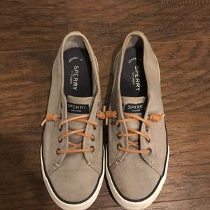 Gray Sperry slip on sneakers Women’s 8.5